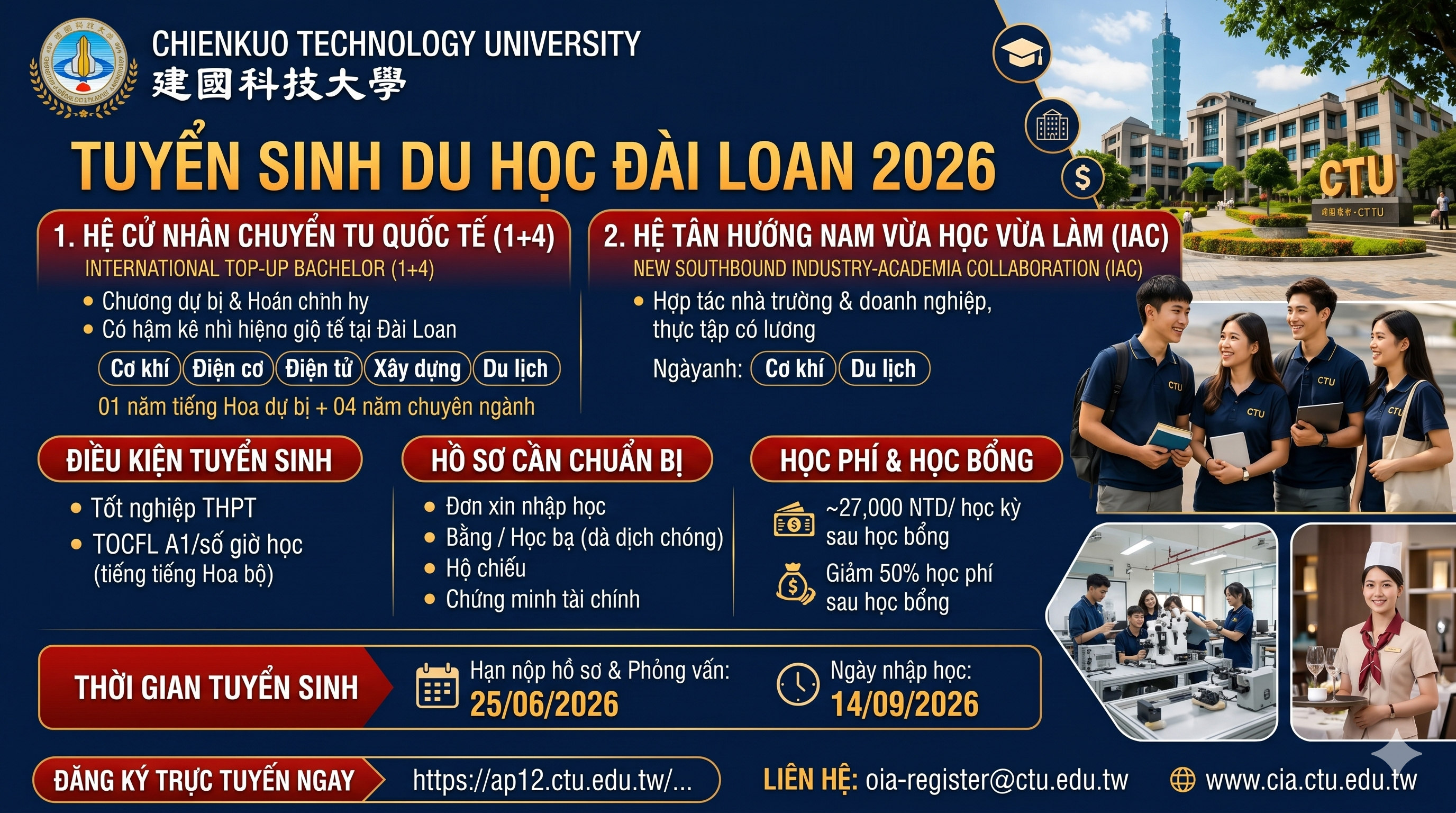 Đại học Công nghệ Kiến Quốc (Chienkuo Technology University - CTU)
