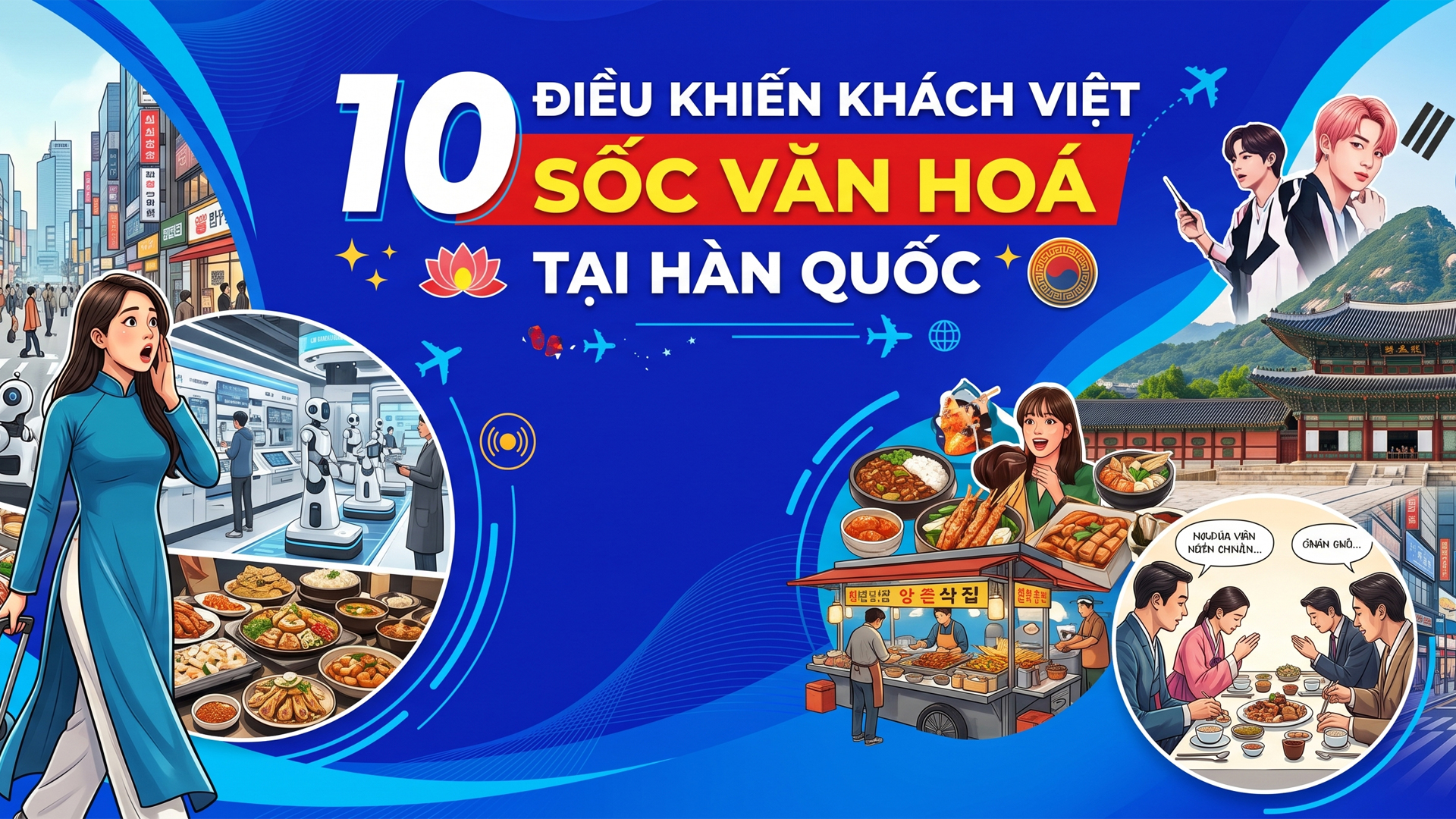10 điều khiến khách Việt sốc văn hoá tại Hàn Quốc